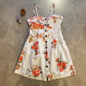 100% Cotton NWOT Sundress by Mind Code, Sz Large